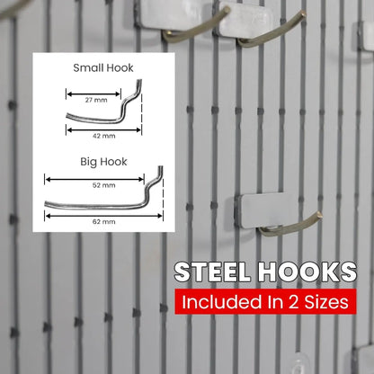 Pegboard Wall Mount for Garage, Office, Workshop, Factory, Kitchen, Shop & Home DIY Organization - RS8845