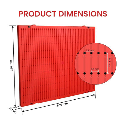Pegboard Wall Mount for Garage, Office, Workshop, Factory, Kitchen, Shop & Home DIY Organization - RS8845
