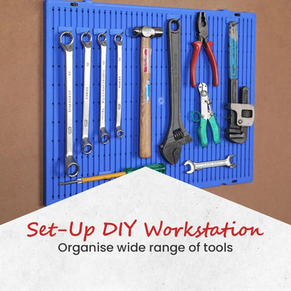 Pegboard Wall Mount for Garage, Office, Workshop, Factory, Kitchen, Shop & Home DIY Organization - RS8845
