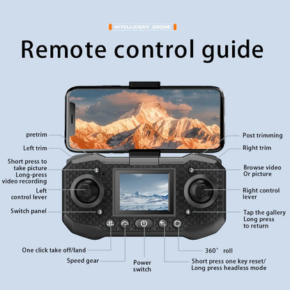 F205 Drone – 4K HD Camera, Brushless Motor, 25min Flight Time - RS8708