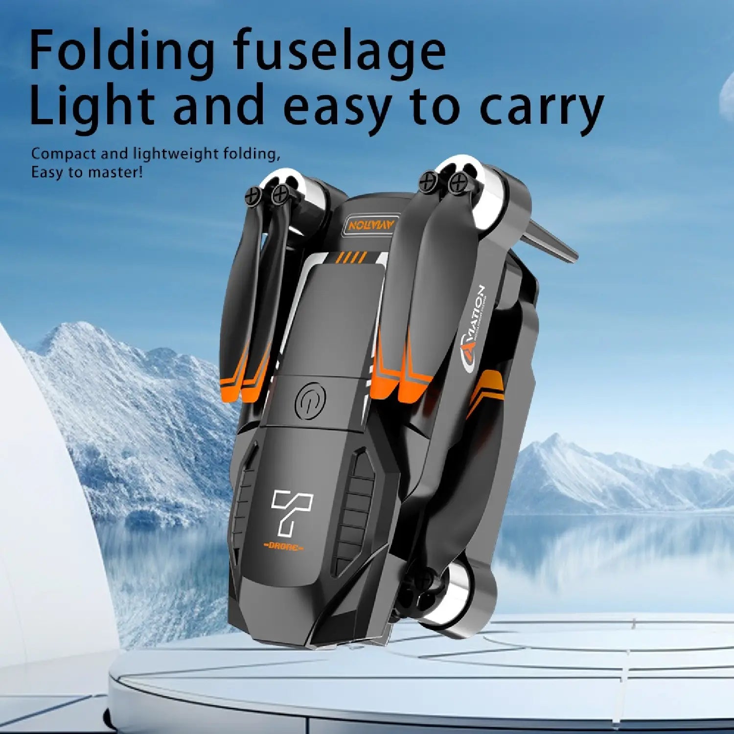 F205 Drone – 4K HD Camera, Brushless Motor, 25min Flight Time - RS8708