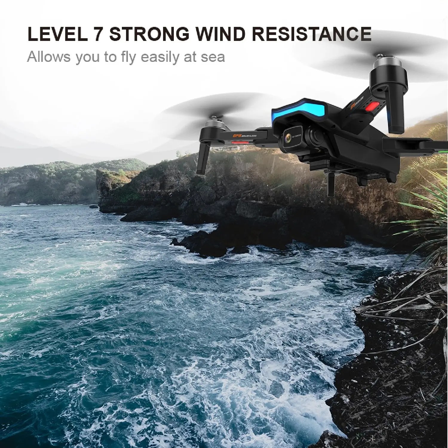 F188 5G/GPS Drone – 6K HD Camera, Brushless Motor & 35min Flight Time - RS8709