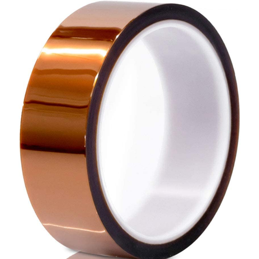 Kapton Insulation Tape 0.035mm Thick 30mm Width × 33m Length Heat Resistant Polyimide Tape - RS9468