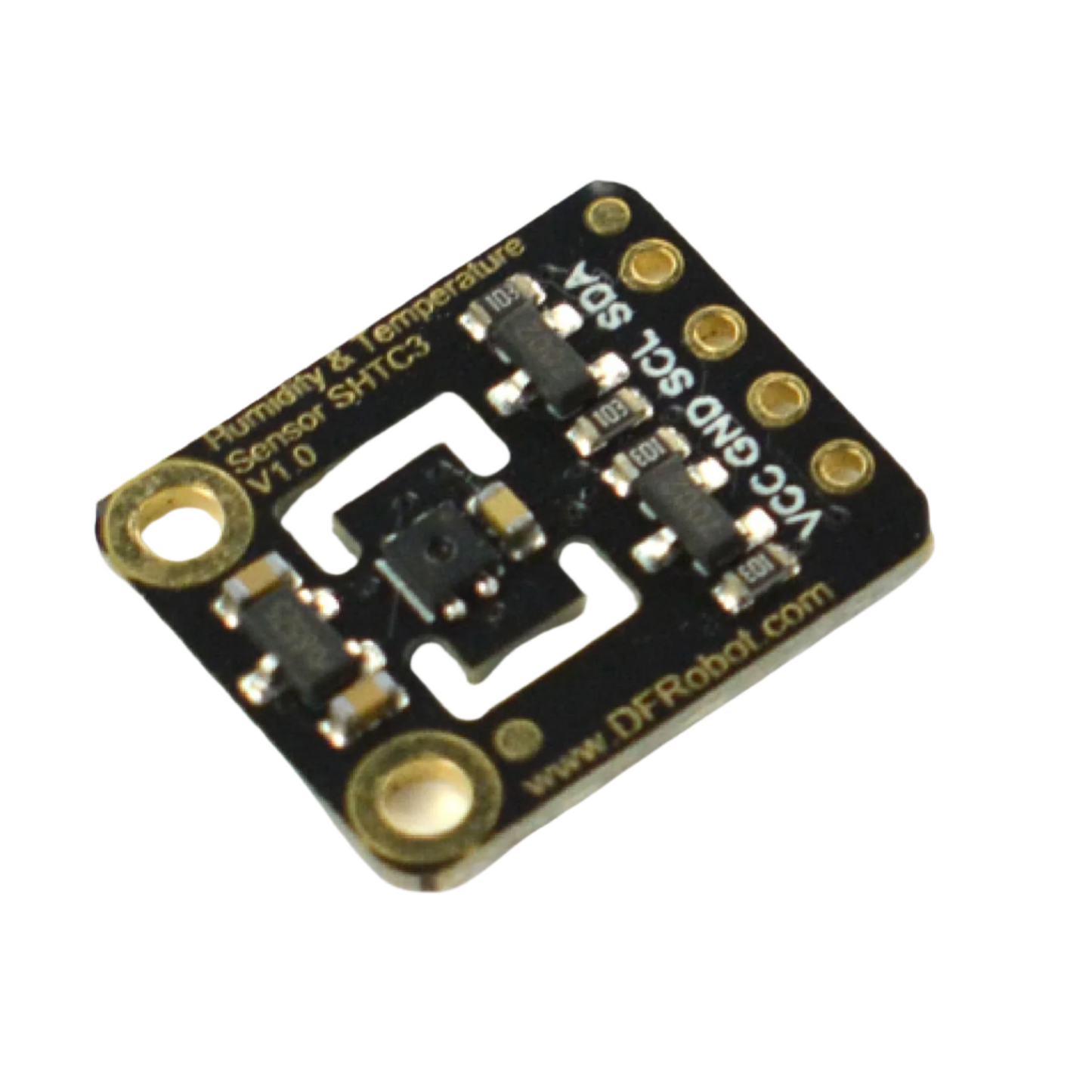 DFRobot Fermion: SHTC3 Humidity And Temperature Sensor Breakout Module I2C Interface Humidity Sensor Module Temperature Sensor Module For Accurate Environmental Monitoring