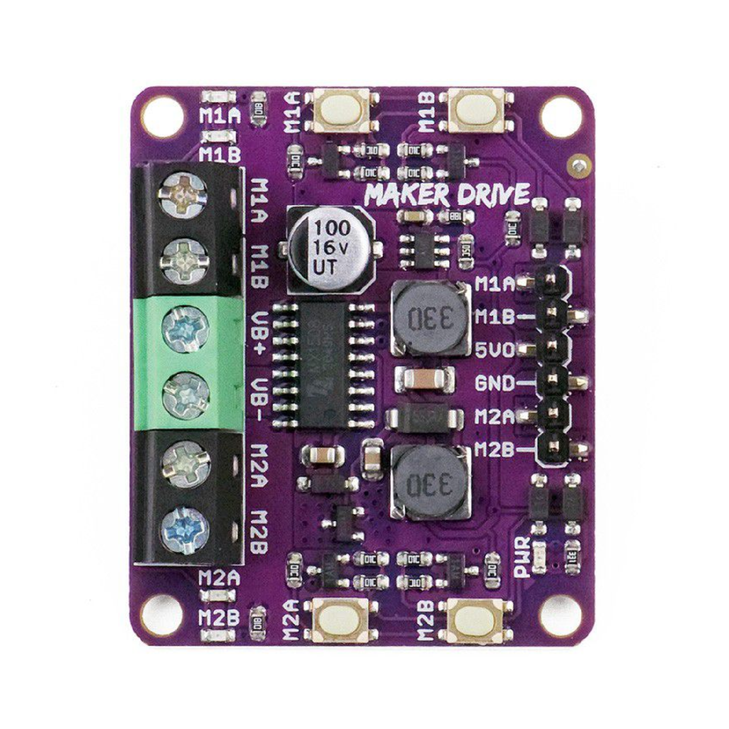 Dual H-Bridge Motor Driver Board 