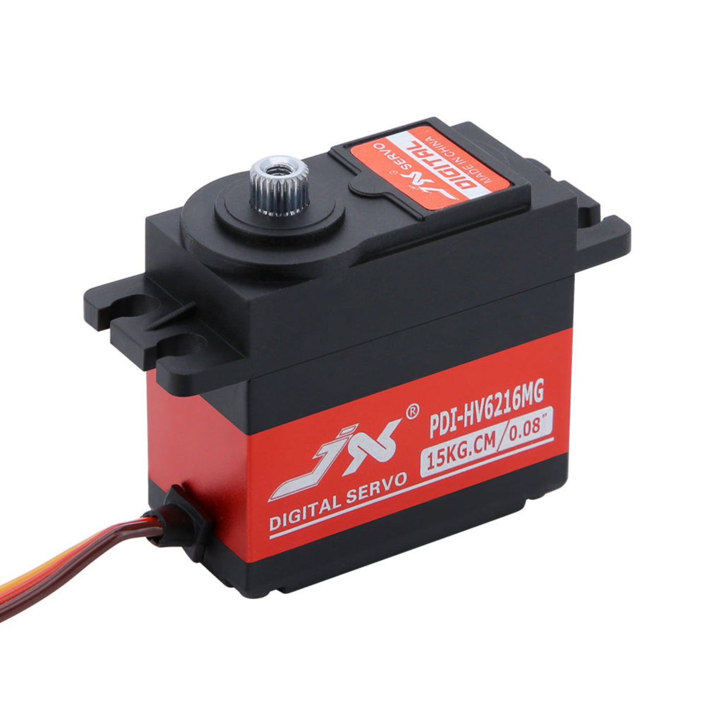 JX PDI-HV6216MG 16KG High Torque Coreless Digital Servo For RC Cars, Planes, and Drones