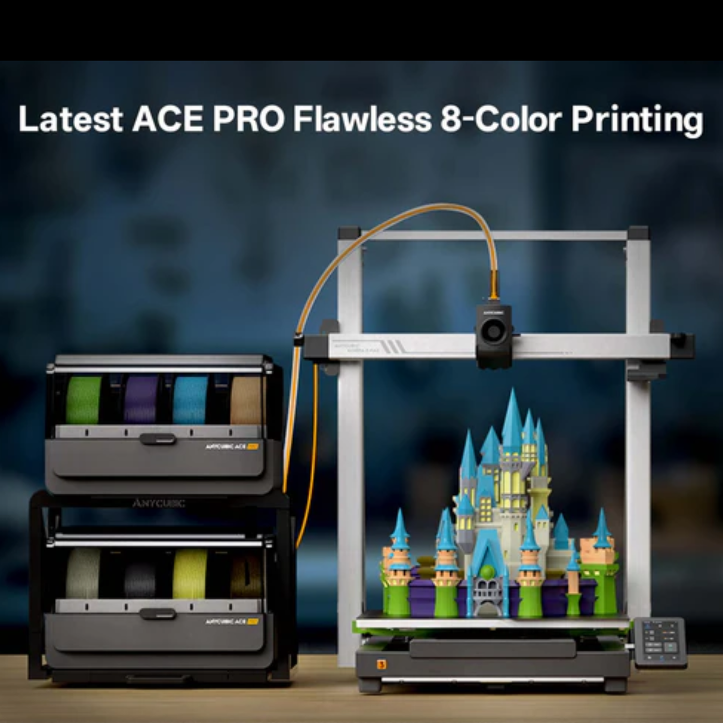 Anycubic Kobra 3 Max Combo FDM 3D Printer Large Build Volume, Auto-Leveling, Ultra-Fast High-Accuracy FDM Printer