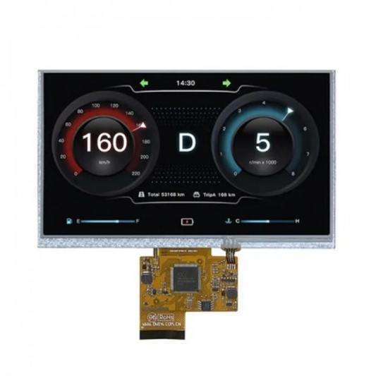 DWIN 7" 800x480 COF TFT LCD Display Module