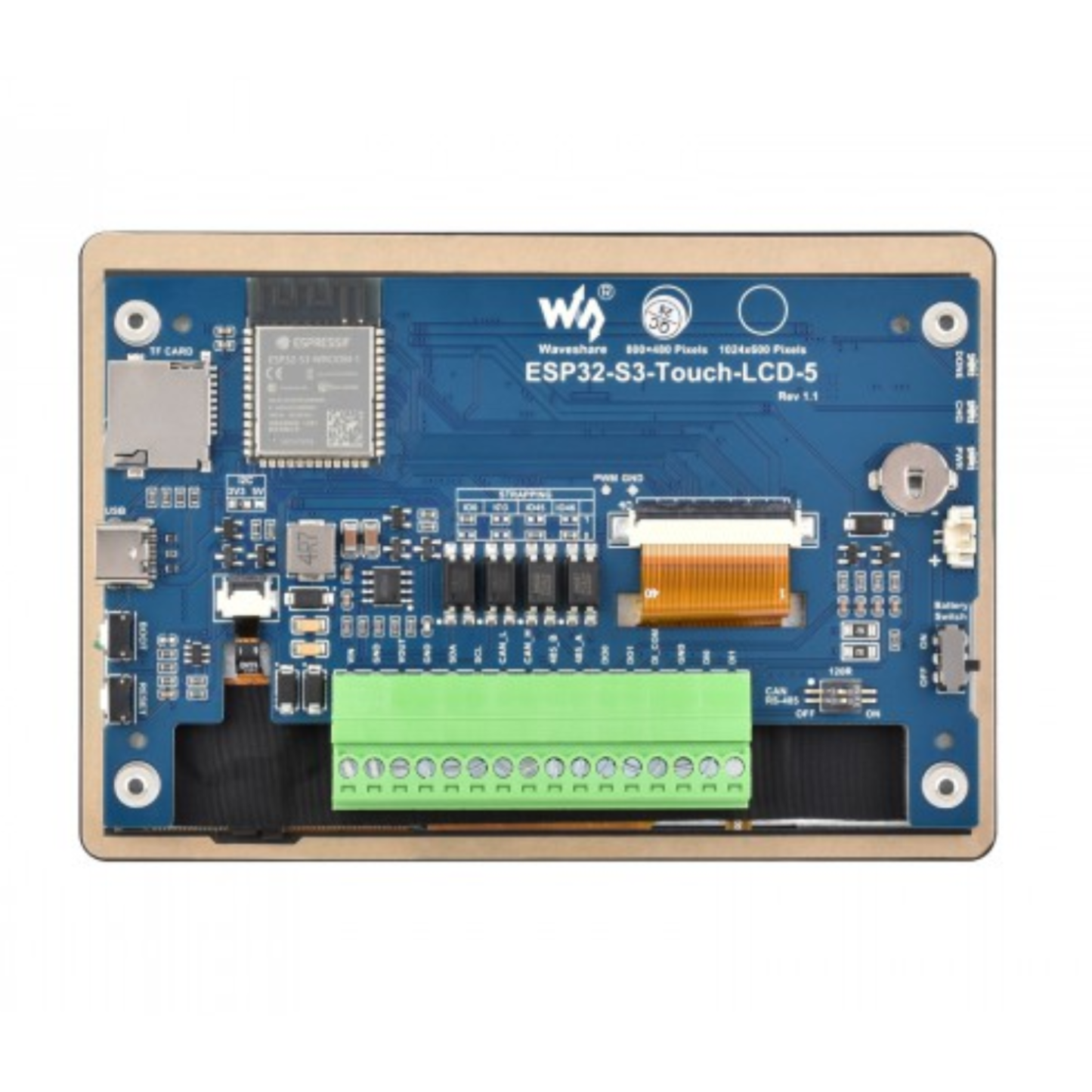 5-inch LCD display for ESP32