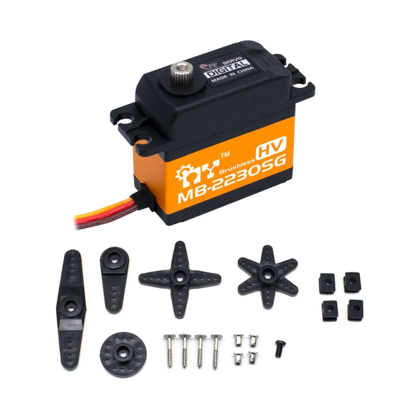 My Servo MB-2230SG Coreless Digital Servo 30kg-cm High-Torque Servo For RC Cars, Airplanes, Robotics & Industrial Applications