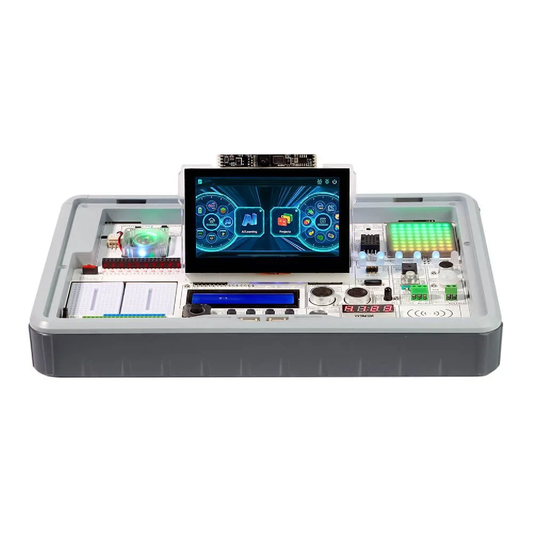 Elecrow CrowPi 3 AI Learning Station Basic Kit Raspberry Pi, Micro:Bit Compatible AI Programming Learning Station For Students & Makers