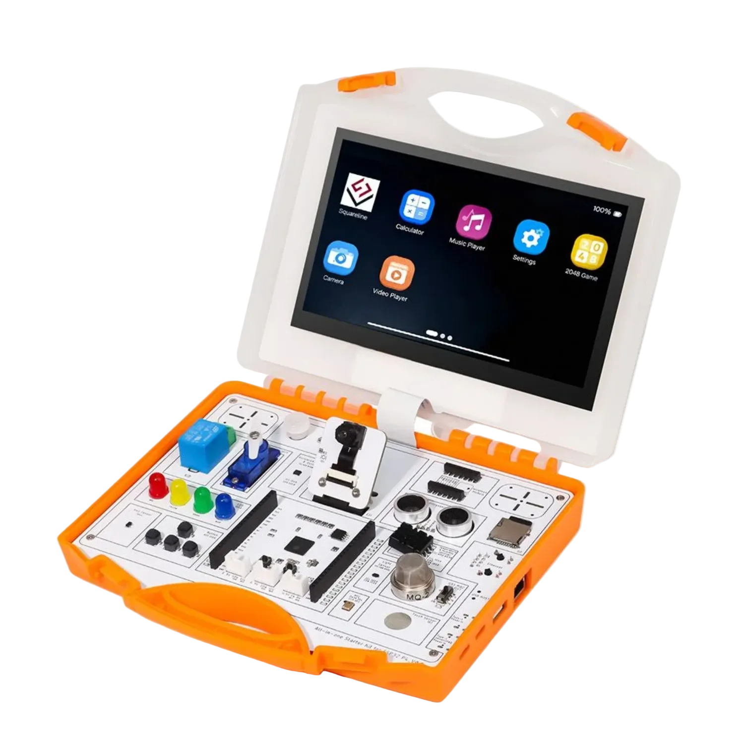 ELECROW ESP32-P4 All-in-One Starter Kit with 16 Modules & AI Lessons For IoT Robotics & STEM Learning