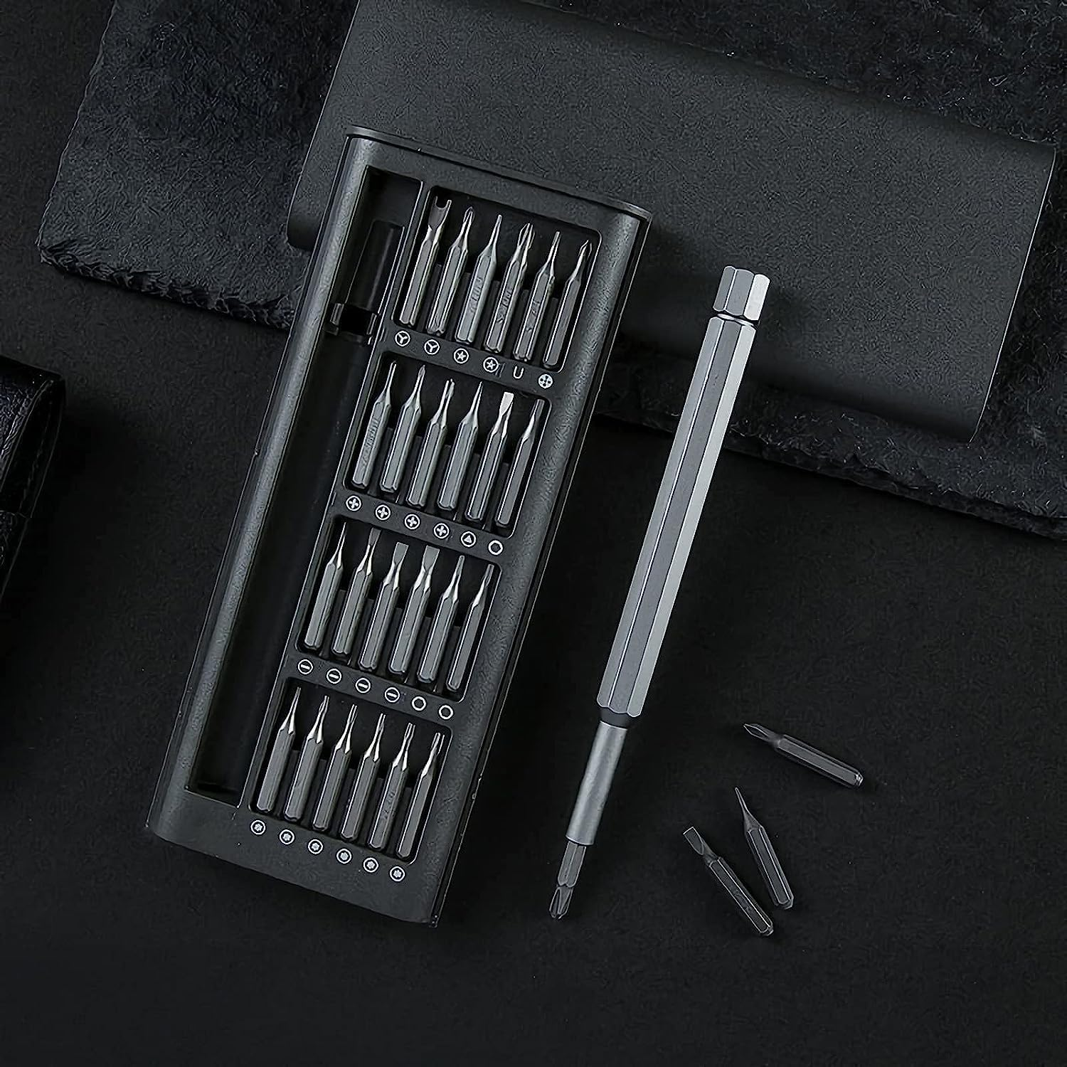 24-in-1 Precision Screwdriver Set With Case