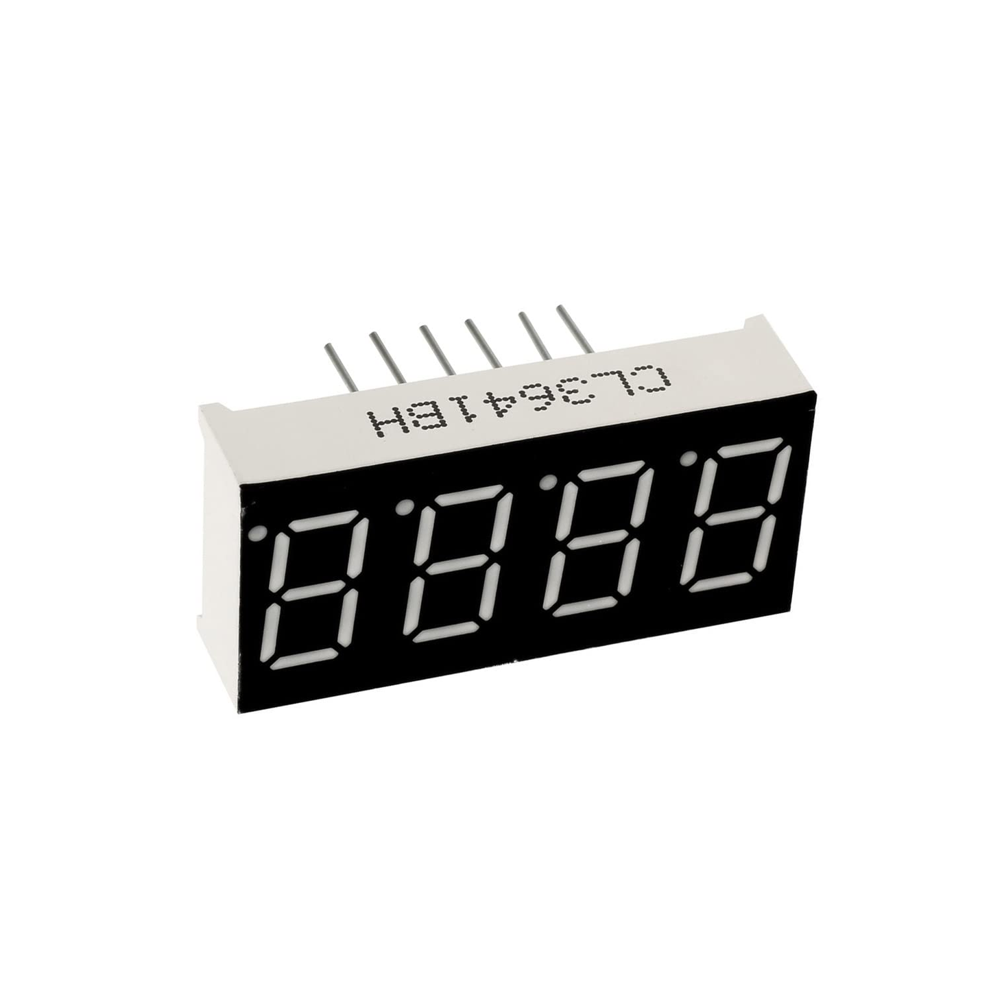 Display LED seriale 4-Digit - colore cifre ROSSO Display LED seriale 4-Digit - colore cifre ROSSO