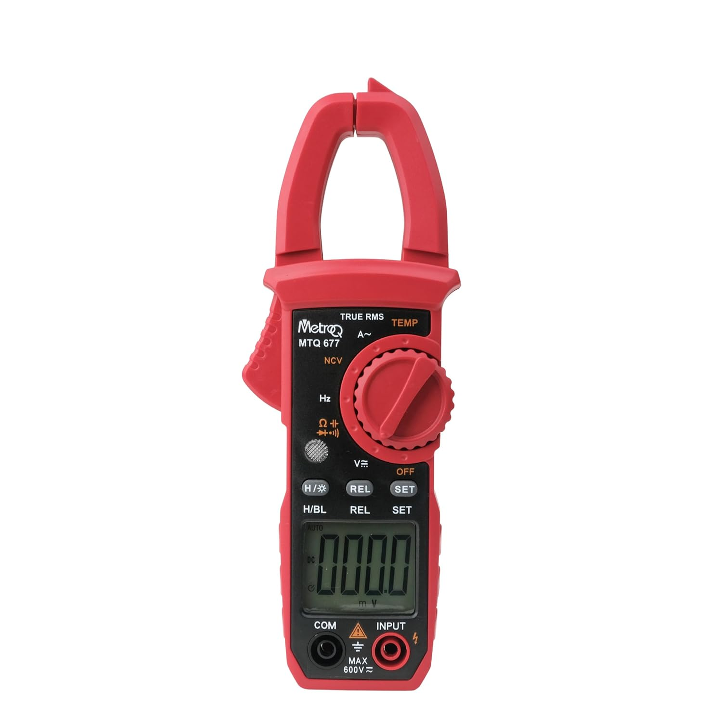 MetroQ MTQ-677 Professional 400A AC Clamp Meter