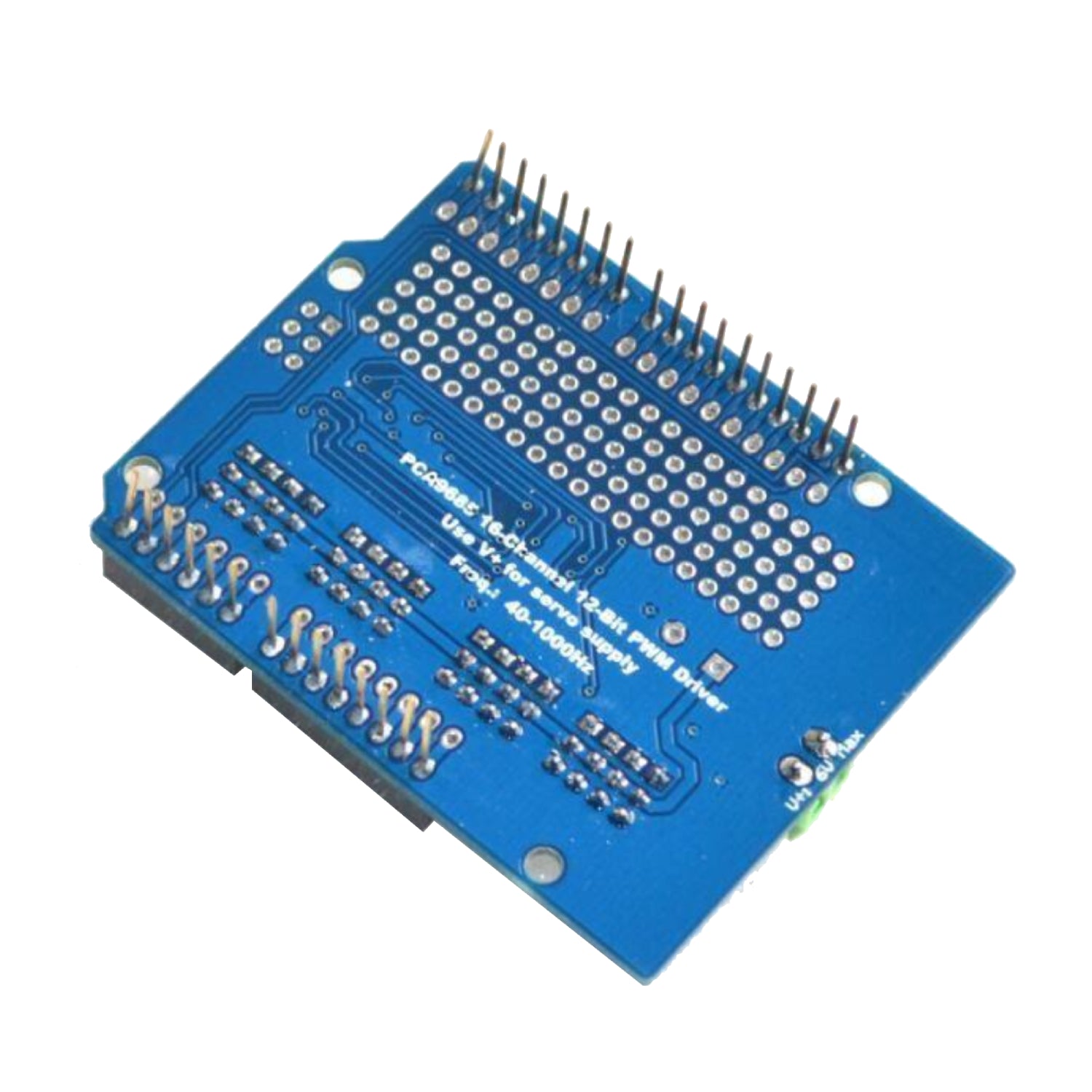 PCA9685 16-Channel 12-Bit PWM Servo Driver Shield – REES52
