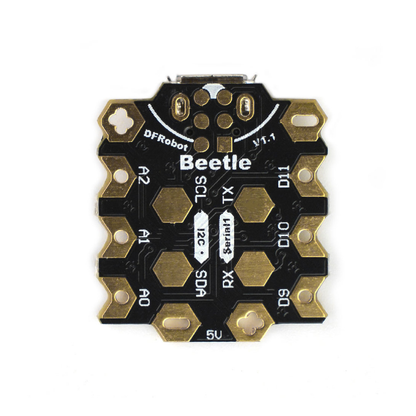 DFRobot Beetle Board: Arduino Leonardo Compatible ATmega32U4 Microcontroller - Small and Powerful