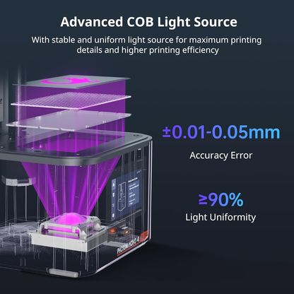 Anycubic Photon Mono 4 Ultra Resin 3D Printer 10K High Precision Monochrome LCD MSLA Printer for Miniatures, Jewelry & Professional Resin Printing