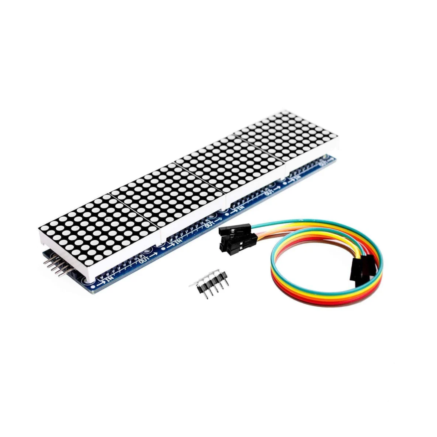 MAX7219 4-in-1 8x32 LED Dot Matrix Display Module