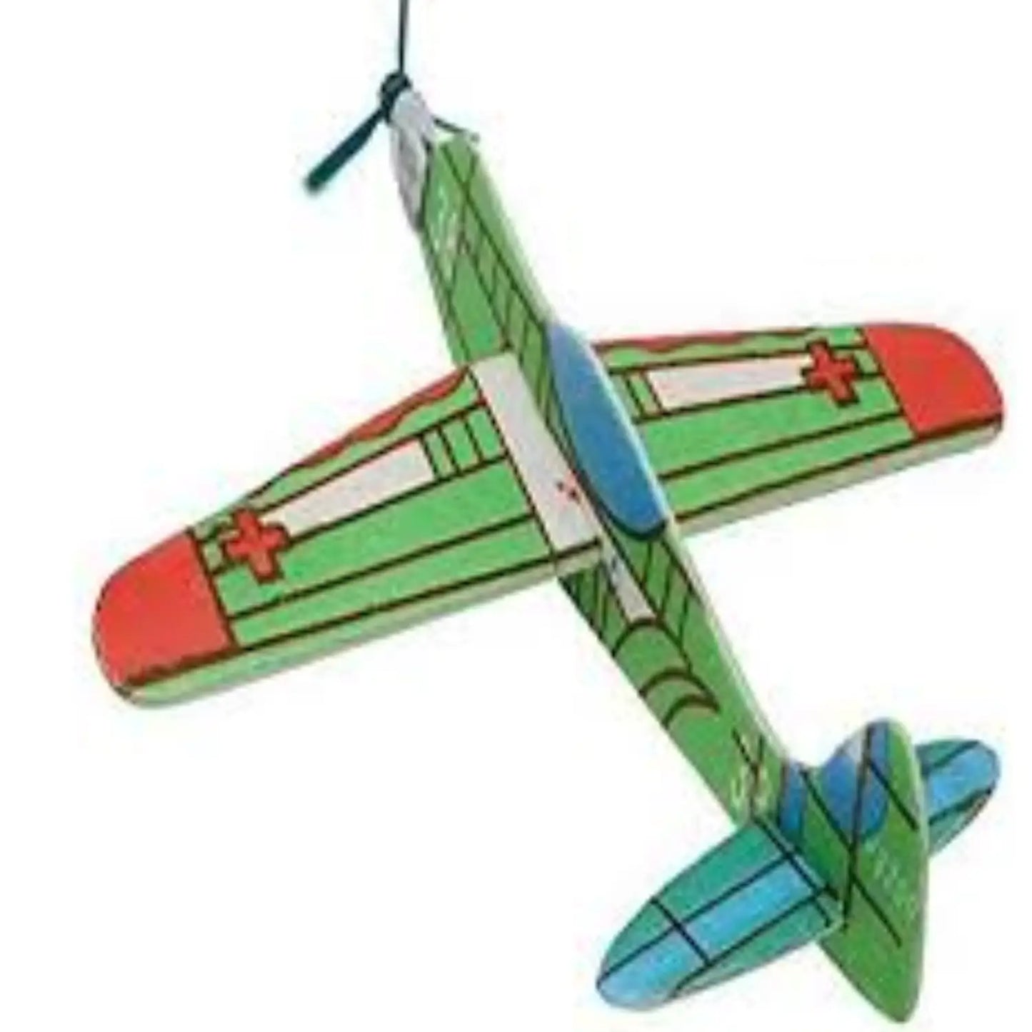 DIY foam airplane craft kit for kids