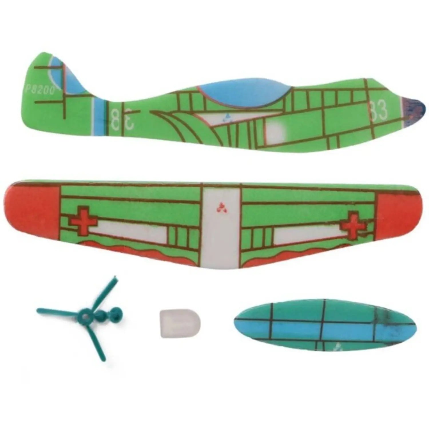 educational flying airplane STEM toy