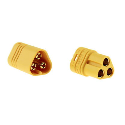 MT30 3-Pole Male Connector Set 3mm Power Plug For RC Brushless Motor/ESC - RS3964