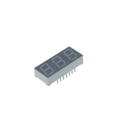 Acrylic 3 Digit 7 Segment LED Display 0.56 Inch Yellow Numeric Display For DIY Electronics, Counters & Timers - RS7664