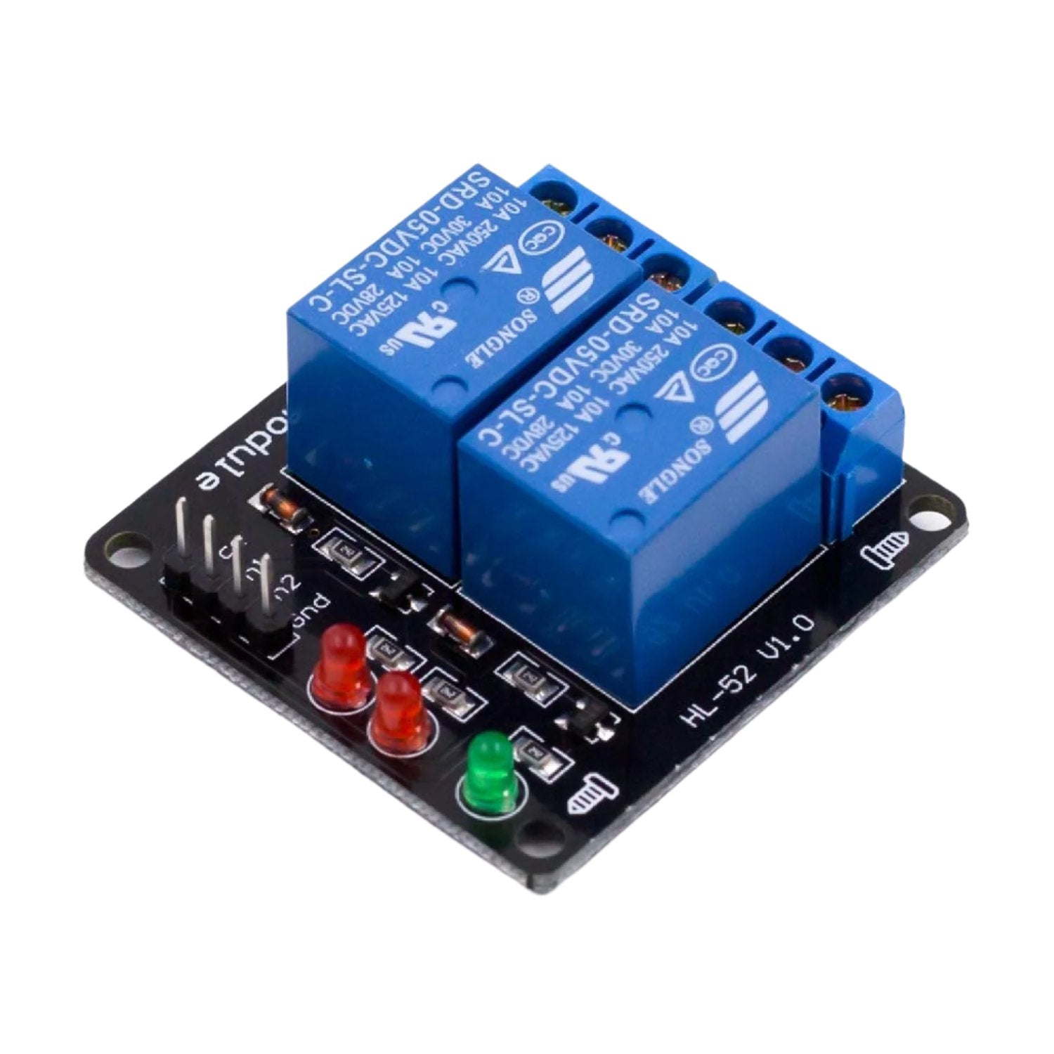 2-Channel 5V Relay Module - Direct Control Module No Optocoupler – REES52
