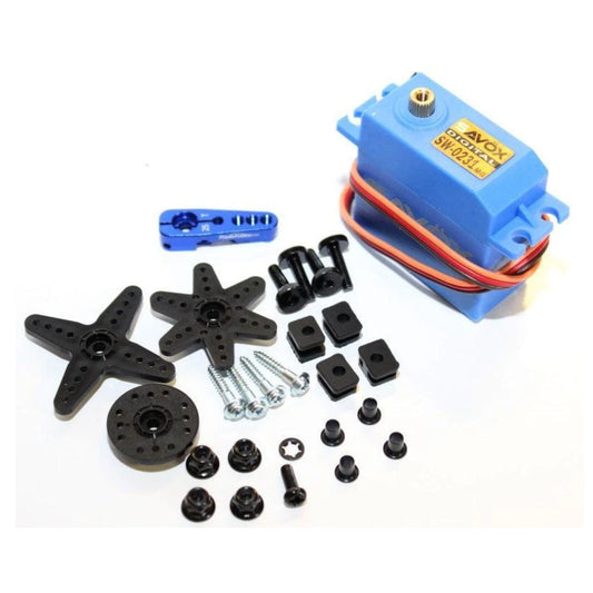 My Servo WP-0231MG High-Speed Waterproof Metal Gear Servo 15kg-cm High-Torque Digital Servo for 1/8 1/10 Scale RC Cars, Trucks