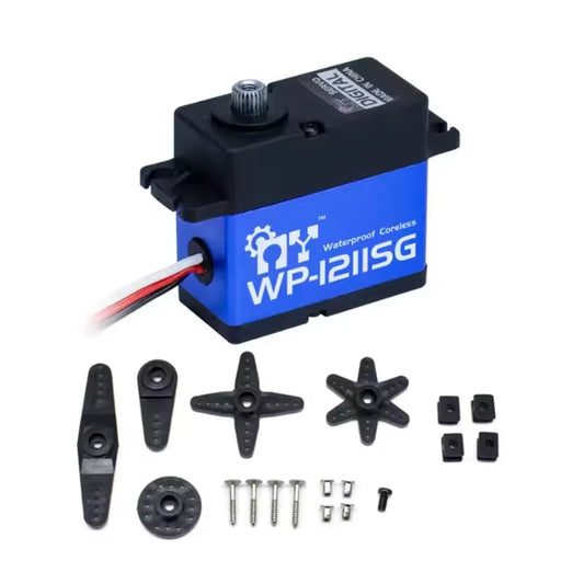 My Servo WP-1211SG High Speed Waterproof Digital Servo High-Torque Coreless Digital Servo for RC Vehicles