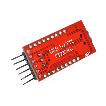 FT232RL USB to TTL Serial Converter Module For Arduino, Raspberry Pi & Microcontroller Programming - AA106