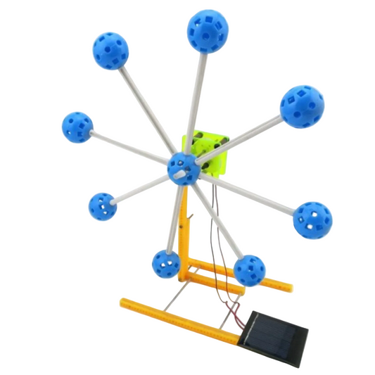 DIY Solar Powered Ferris Wheel Kit STEM Science Educational Building Toy Renewable Energy Learning Model - RS7723
