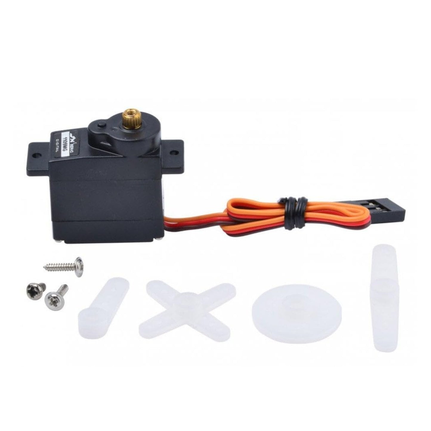 JX Servo PDI-1109MG 10g HV Digital Metal Gear Mini Servo for RC Plane / Heli / Car (4.8V-6V) - RS1335