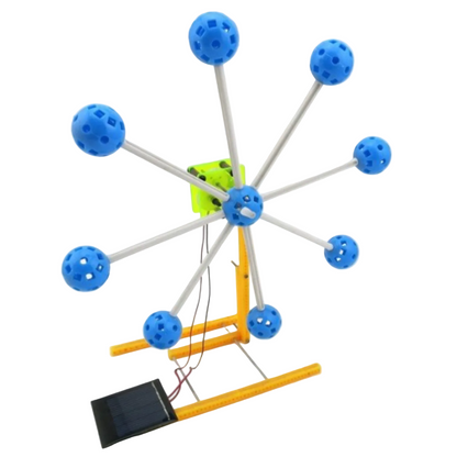 DIY Solar Powered Ferris Wheel Kit STEM Science Educational Building Toy Renewable Energy Learning Model - RS7723