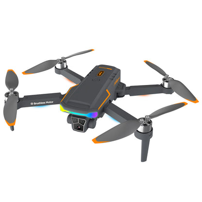 F168 Foldable Drone Quadcopter with 4K Dual Camera, Optical Flow, Obstacle Avoidance & 20 Min Flying Time - RS8687