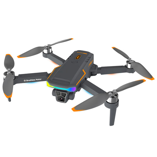 F168 Foldable Drone Quadcopter with 4K Dual Camera, Optical Flow, Obstacle Avoidance & 20 Min Flying Time - RS8687