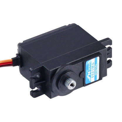 JX Servo PDI-5521MG Metal Gear Digital Servo 21.32kg-cm High Torque Servo Motor For 1/8 1/10 Scale RC Models