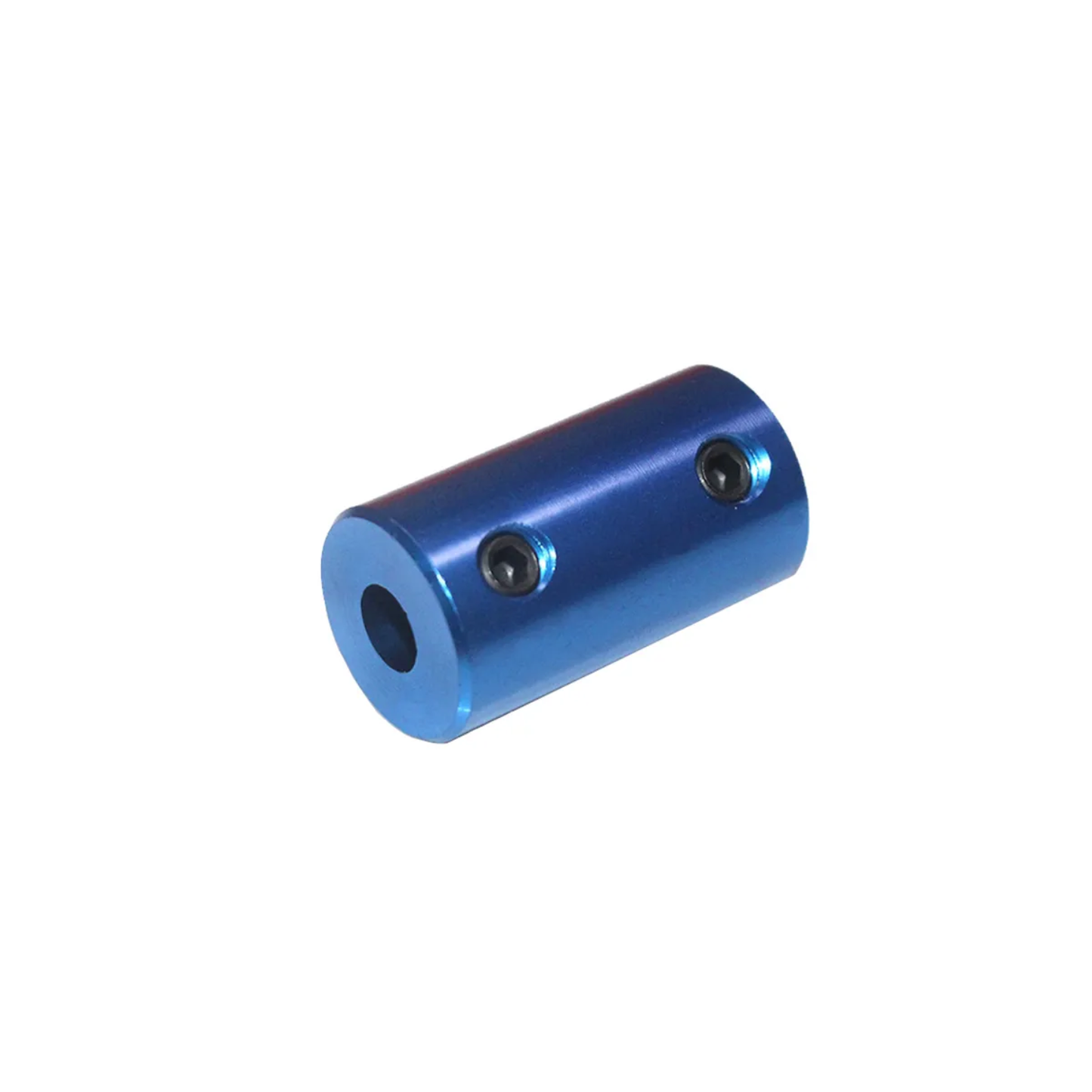 Aluminum Alloy Shaft Coupling 5x5mm for 3D Printers, CNC Machines, Stepper Motor Lead Screw Connector - Blue - RS4101
