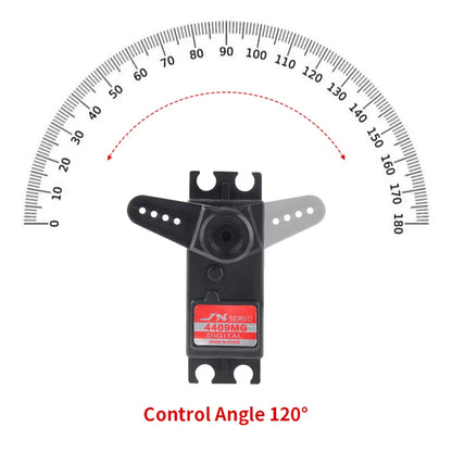 JX Servo PDI-4409MG Coreless Digital Standard Servo 9KG High-Torque Servo For RC Models