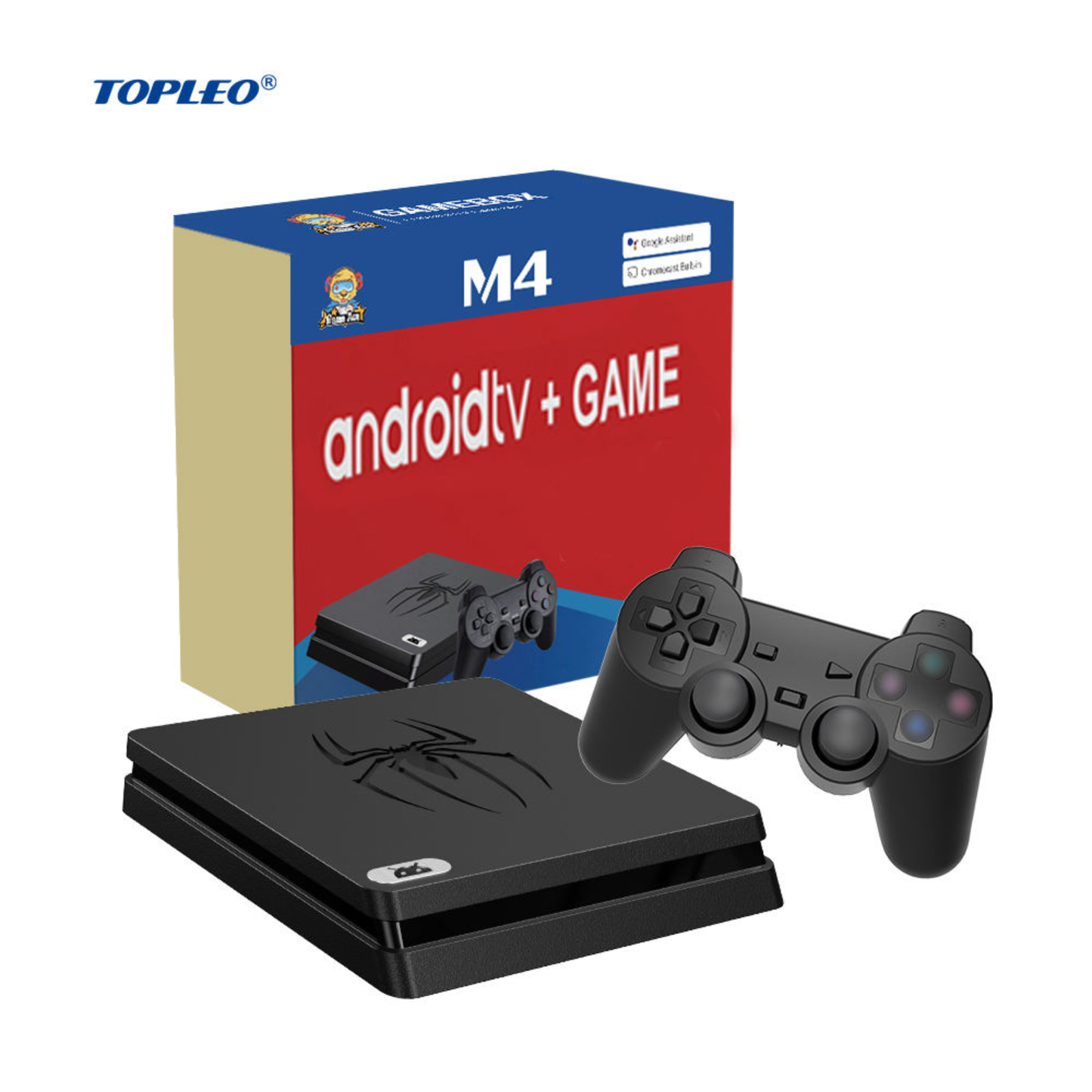 Topleo M4 Handheld Game Console Portable Retro Gaming Console with Built-in +20000 Games