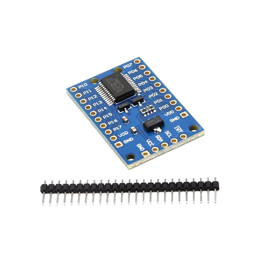 PCF8575 Remote 16-Bit I/O Expander Module I2C IIC SMBus GPIO Expansion Board For Arduino Raspberry Pi Microcontrollers - RS4051