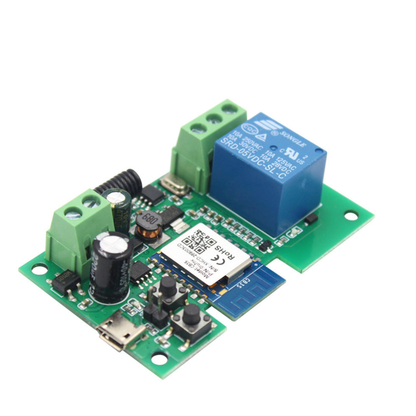 1-Channel Smart Switch Relay Module TUYA/Smart Life App Alexa Google IFTTT Wireless Smart Home Remote Control WiFi Switch Momentary Time Adjustable - RS2790