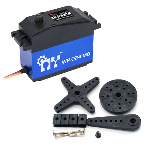 My Servo WP-0241MG Waterproof Metal Gear 40.0kg High-Torque Digital Servo For Demanding RC Applications