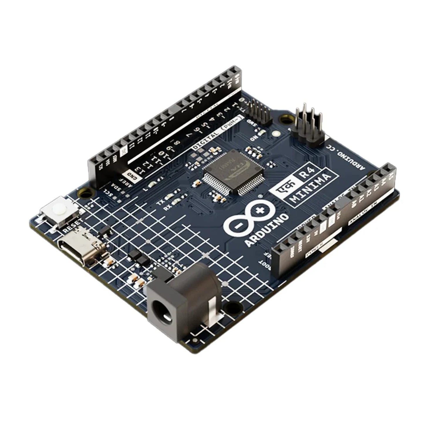 Official Arduino UNO EK (एक) R4 Minima Made in India 32-bit ARM Cortex-M4 Microcontroller Board For STEM & Prototyping