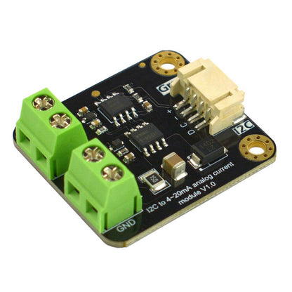 DFRobot Gravity: I2C 4-20mA DAC Module Digital-to-Analog Converter Module Arduino Compatible DAC Board