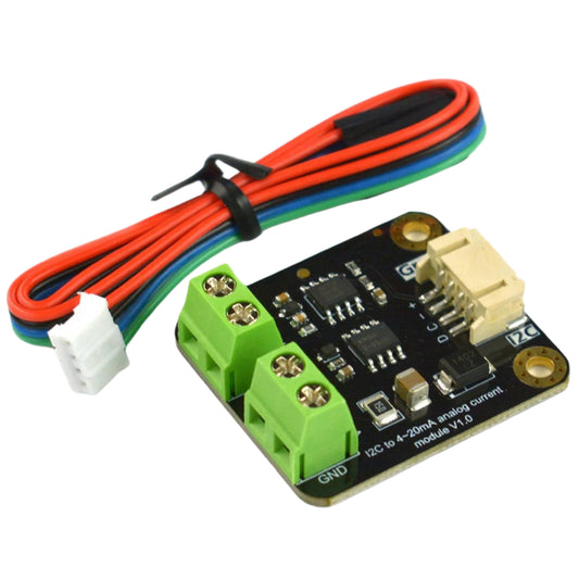 DFRobot Gravity: I2C 4-20mA DAC Module Digital-to-Analog Converter Module Arduino Compatible DAC Board