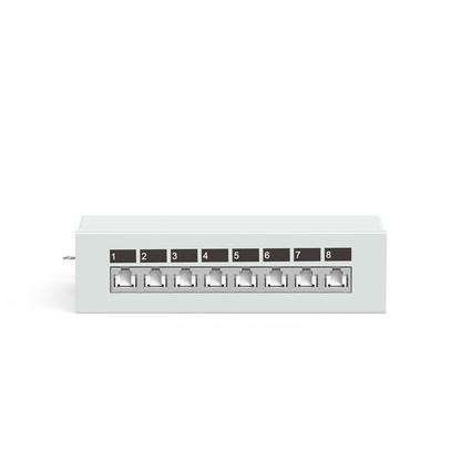 8-Port 90 Degree Patch Panel