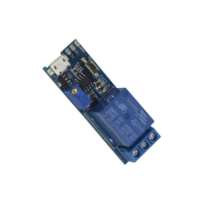 XCLUMA 5V-30V Delay Relay Timer Module Adjustable Trigger Delay Switch with Micro USB Power for DC Circuits, Automation, DIY Electronics, and Microcontroller Projects - RS9456