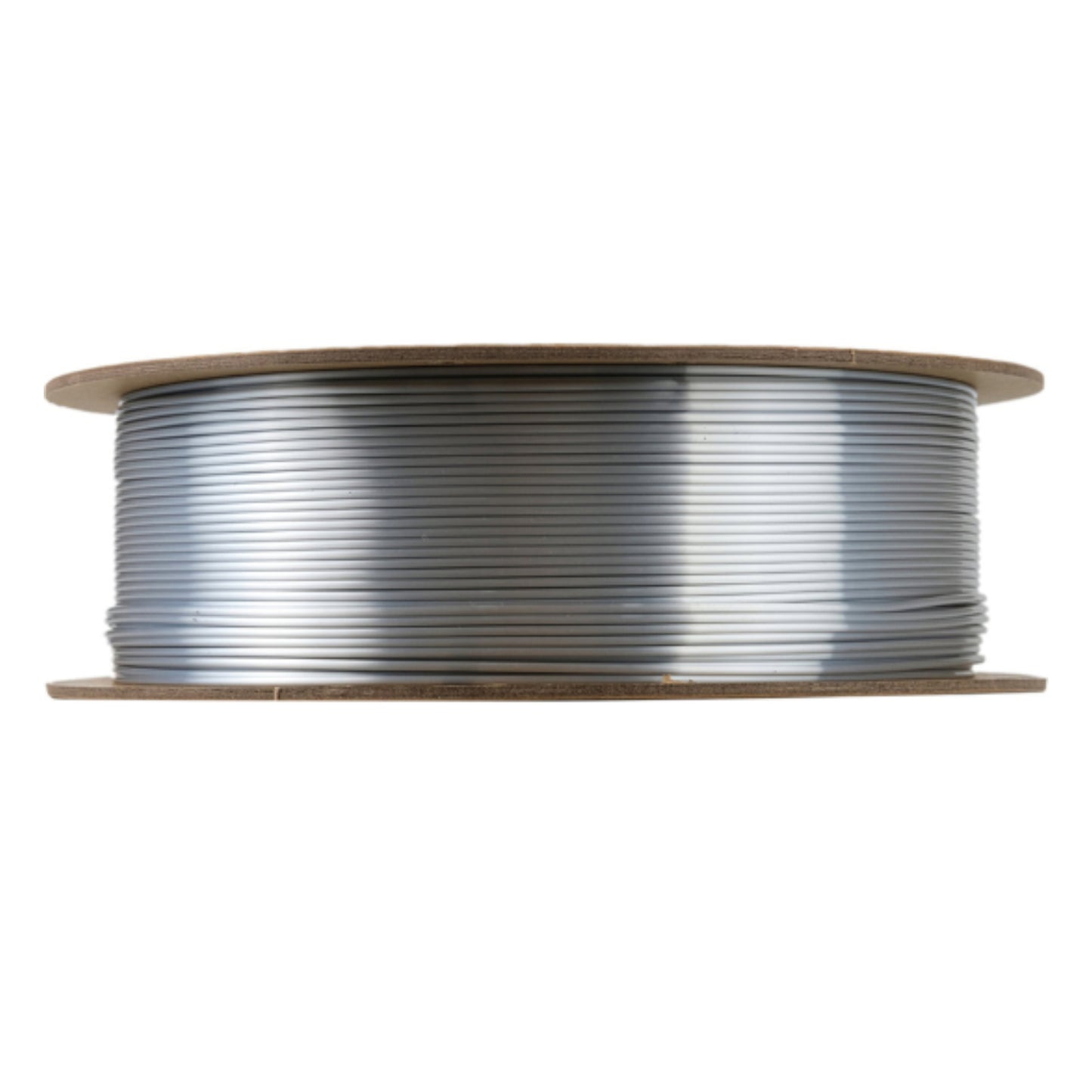eSUN PLA Silk Filament 1.75mm 3D Printer Filament With Sustainable Paper Spool - Silver