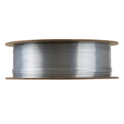 eSUN PLA Silk Filament 1.75mm 3D Printer Filament With Sustainable Paper Spool - Silver